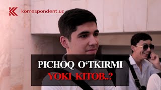 Pichoq Otkirmi Yoki Kitob? Сўровнома Uz