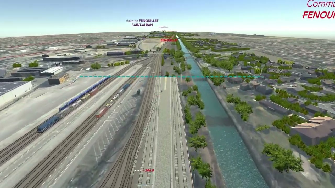 Aménagements Ferroviaires au Nord de Toulouse