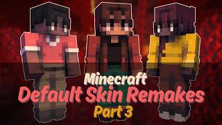 Remaking EVEN MORE Minecraft Default Skins! (Speedpaint)