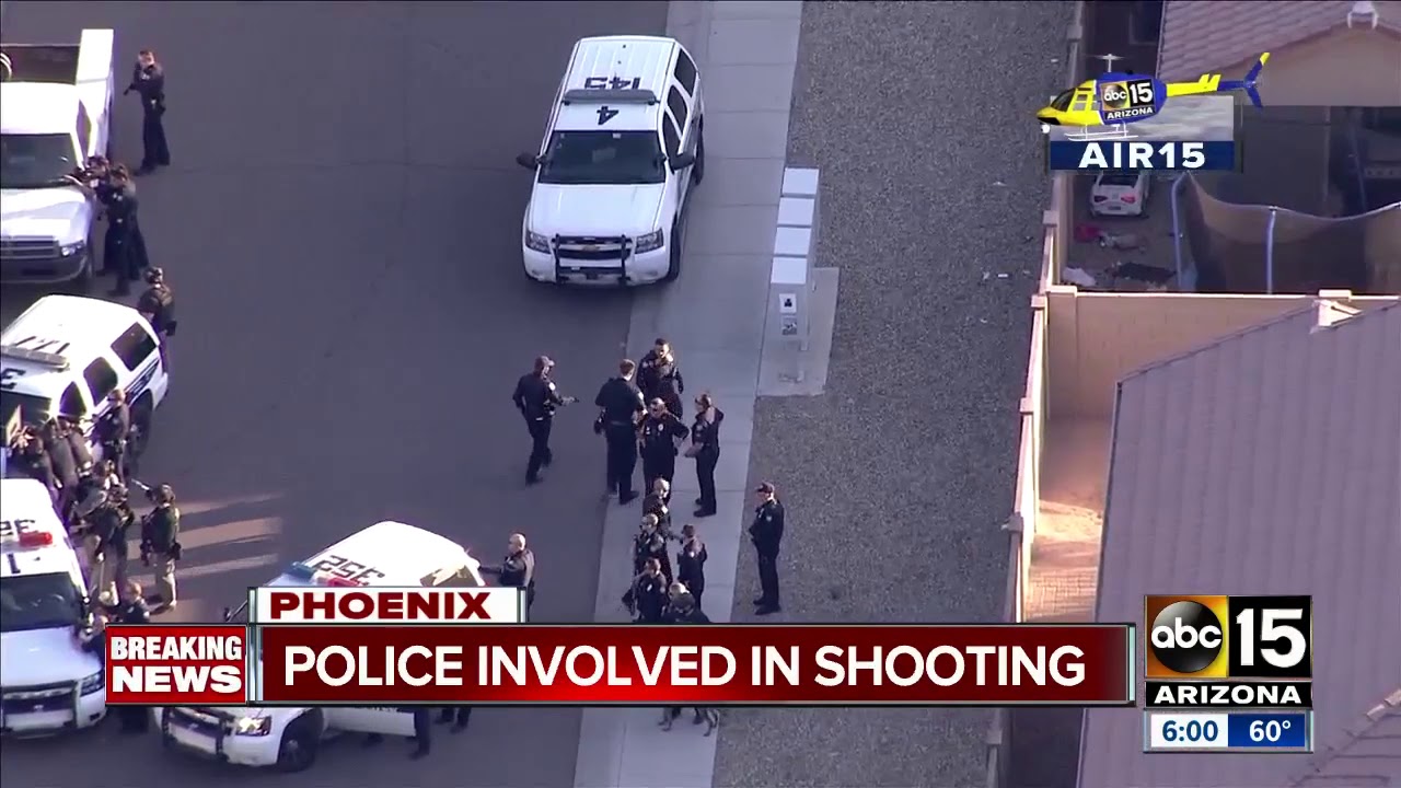 Police involved in shooting, searching for suspect in west Phoenix ...