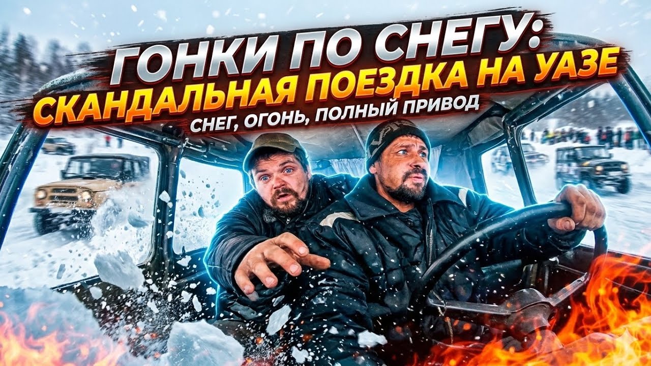 Инструктор на полном приводе или приключения мёртвого УАЗа 