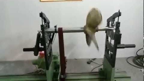 Precibalance - Balancing machine for marine propellers