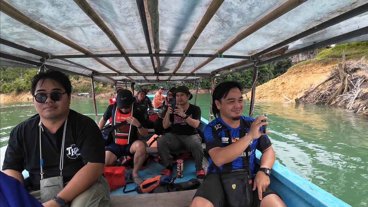 Perjalai Ari Bintulu Ke Mebong Cove Villa(Bakun)// Begulai Gau Tim Bala ...