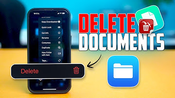 How To Delete Documents From Files on iPhone | Clear Storage on iPhone