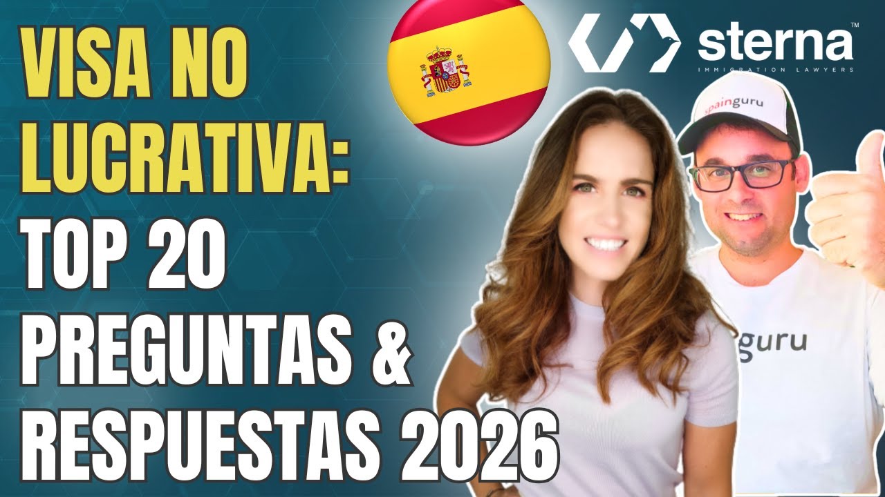Lo que NADIE te cuenta de la visa no lucrativa 2026 (Experta Legal)
