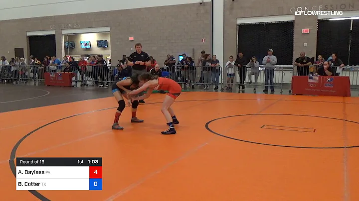 46 Kg Round Of 16 Ava Bayless Team Pennsylvania Vs...