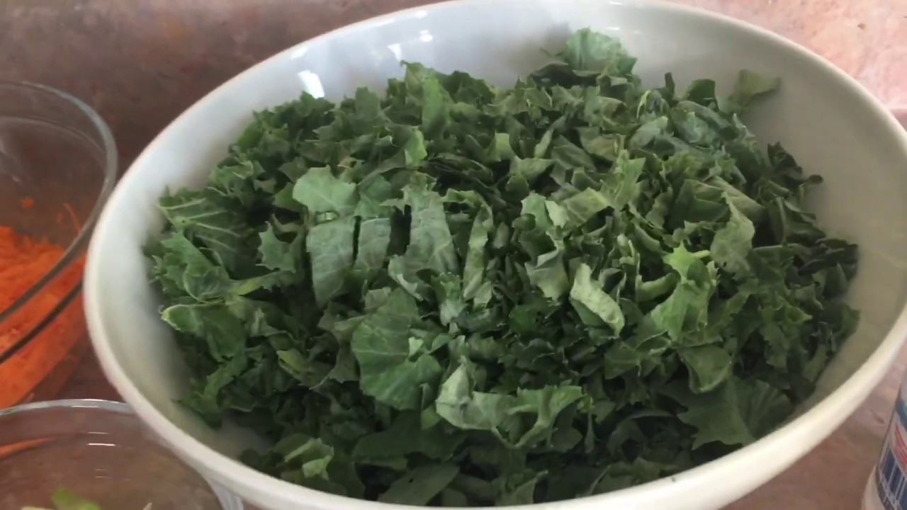 Recette rapide de choux kale. Numéro 29