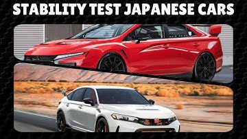 Stability Test: Can Japanese Cars Handle Extreme Cornering? (Toyota, Honda & Nissan Handling Review)
