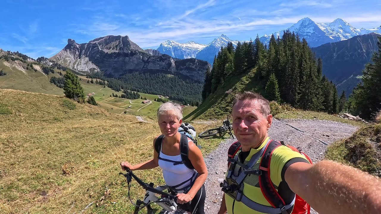 MTB Švýcarsko - Na kole pod čtyřtisícovkami