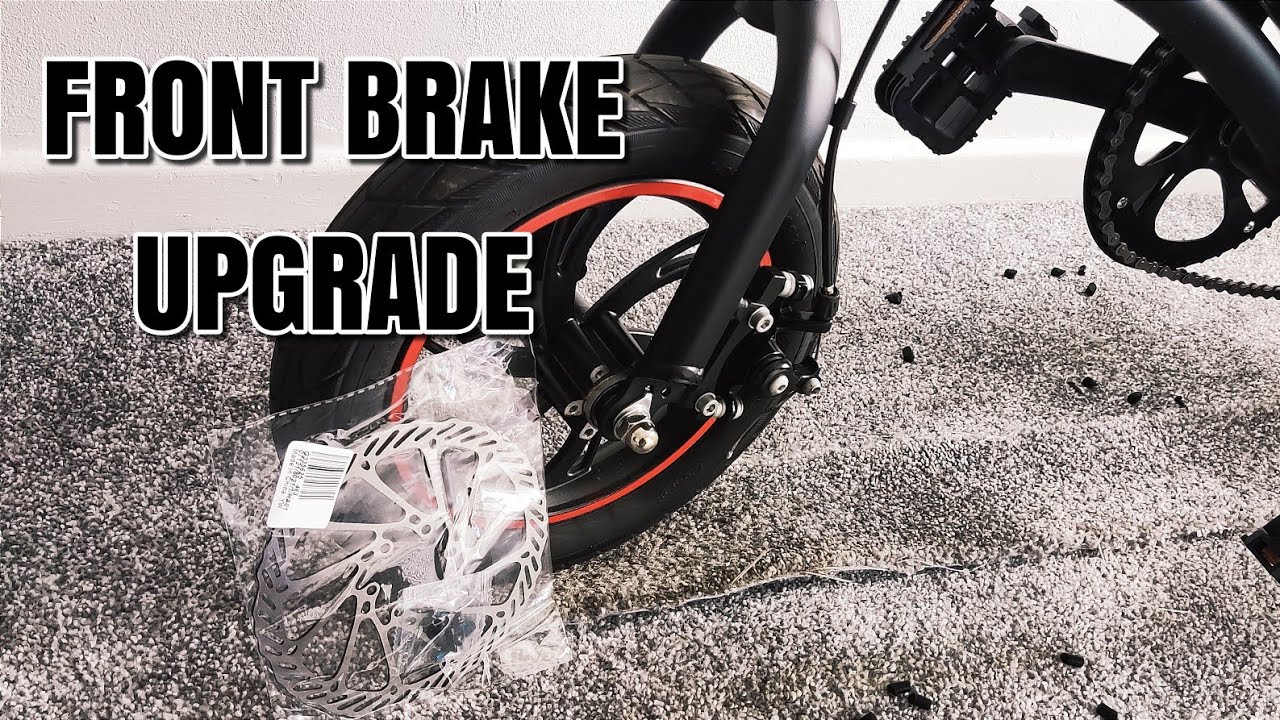 Front Brakes upgrade on Windgoo EBike (Jetson/DYU/Ancheer/Kugoo) YouTube