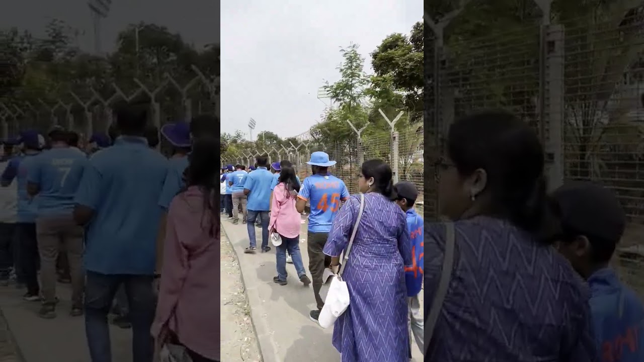 The India fans are all set to cheer for the hosts in Pune 🇮🇳