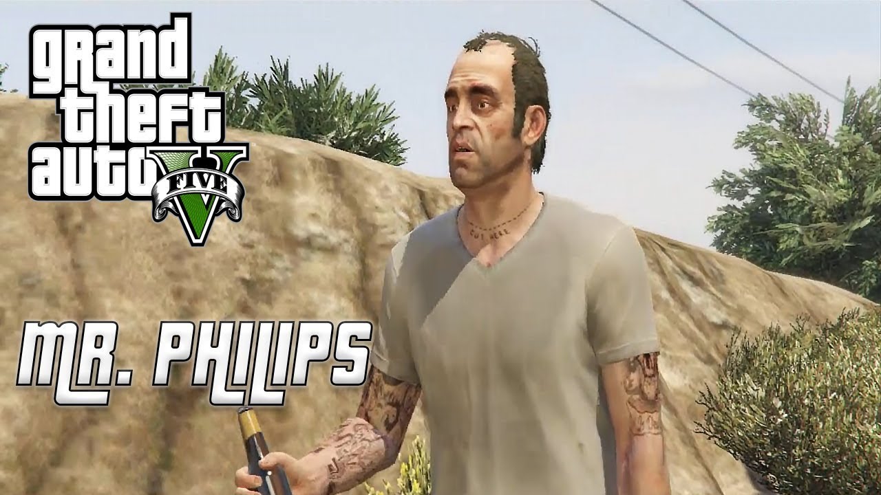 GTA 5 - Mission - Mr. Philips | ENTRY OF TREVOR - YouTube