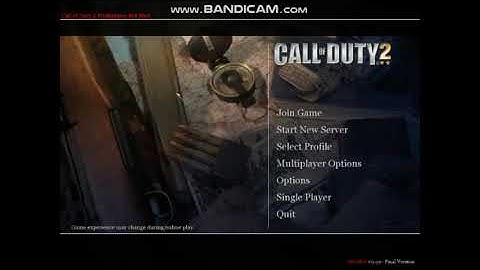 How to play with bots in Call of Duty 2 Multiplayer