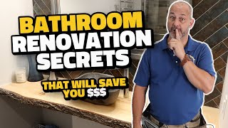 Bathroom Renovation Secrets to Success (Without Breaking the Bank!)