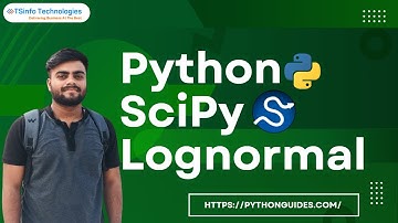How to use the Lognormal variable of the Python Scipy | Python Scipy Lognormal