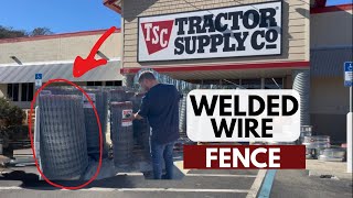 We Finally Bought Welded Wire for Our Farm Fence | Tractor Supply Run 