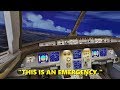 Declaring Emergency in a "SERIOUS" Flight Sim Session (Multiplayer)