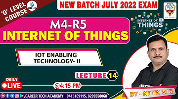 #O_LEVEL || #M4-R5 _IoT (Internet of Things & its Application) || Day - 14 |#olevel_exam new Pattern