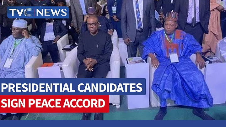 Atiku, Obi, Kwankwaso Other Presidential Candidates Sign Peace Accord