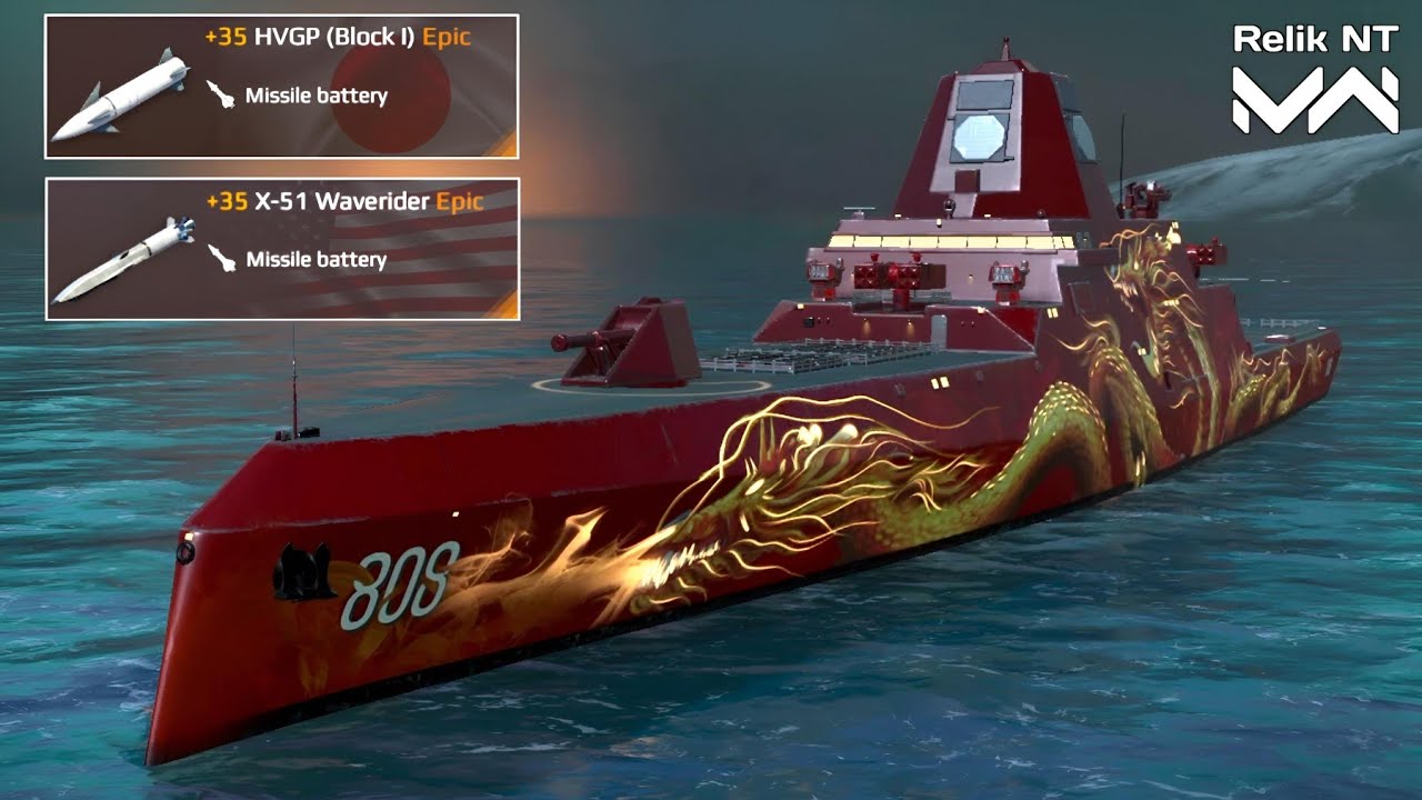 CN Type 058 With My Favorite Missiles | Crazy Matches - Modern Warships Gameplay