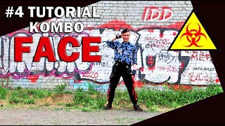 ⚠️TUTORIAL#4 Industrial dance / Kombo FACE / Subtitles /♫ Mylène Farmer - California