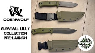 ODENWOLF Survival Lilly Knives Drop This Week Only!