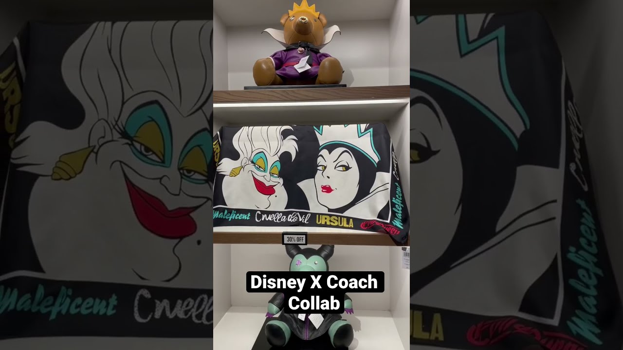 Coach X Disney Villains Collab! 