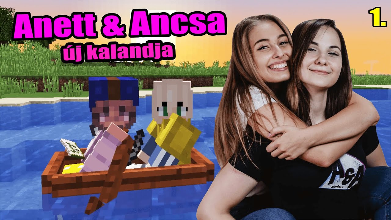 Anett és Ancsa új kalandja!? I💜Nosztalgia Minecraft💙