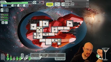 FTL Hard mode, NO pause, Random ships! Crystal B, 1st run!