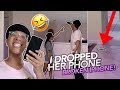 I BROKE My Little Sister's iPhone XR!! **HILARIOUS, she cried alot**