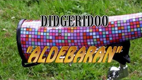 Didgeridoo "Aldebaran" slide+removable 3 pieces