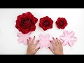 *New*! Easy Rose Template #2 Tutorial | In-Depth Explanations and Tips | Pearl Paper Flowers