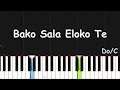 Nadège Mbuma - Bako Sala Eloko Te | EASY PIANO TUTORIAL BY Extreme Midi