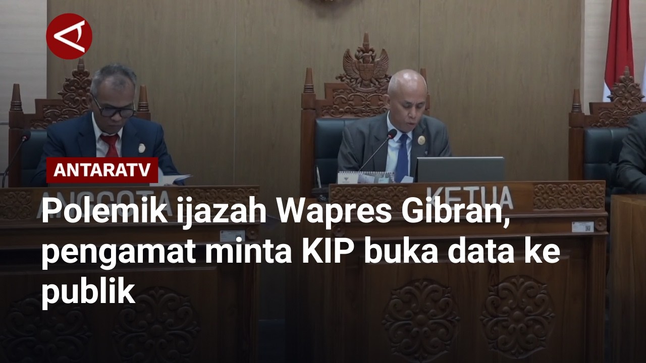 Polemik ijazah Wapres Gibran, pengamat minta KIP buka data ke publik