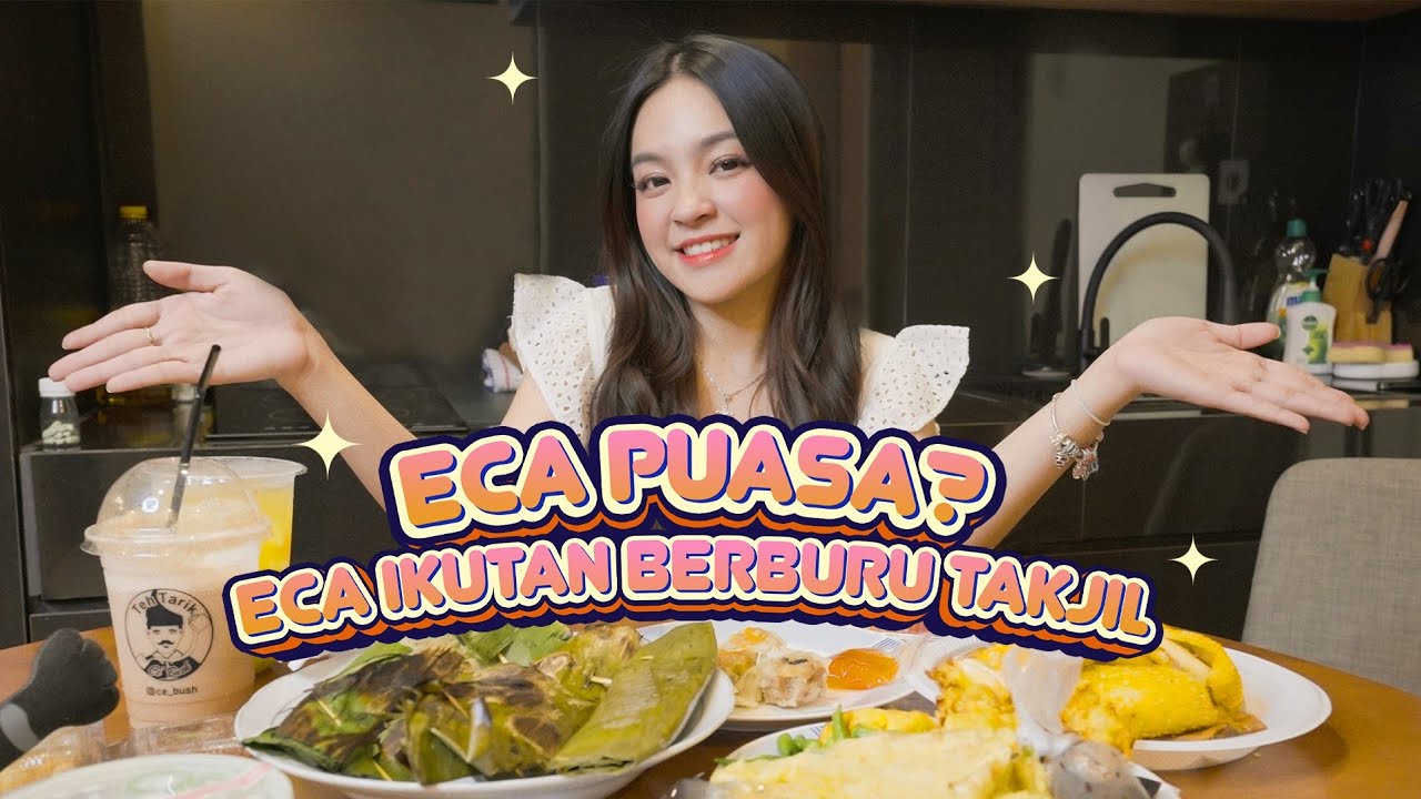 ECA'S FIRST TIME BUYING TAKJIL!!! | FASTING MONTH NGABUBURIT VLOG😗