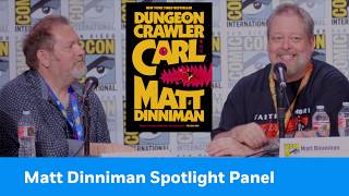 Matt Dinniman Spotlight panel + casting reveal for Dungeon Crawler Carl TV series | SDCC 2026