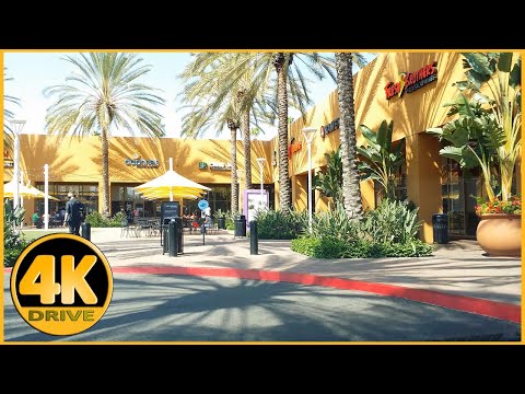 Driving Tour of Tustin Ranch Plaza and The Market Place -3 [4K]