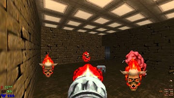 Final Doom TNT Evilution - MAP07 Prison - All Secrets - 1080p 60fps