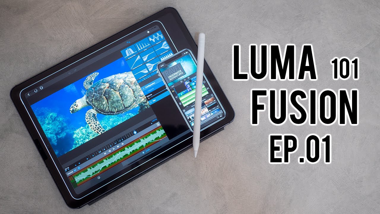 แอพตัดต่อวิดีโอ ios ฟรี  2022  สอนใช้ LumaFusion EP 01 | App ตัดต่อที่ดีที่สุดบน iPad