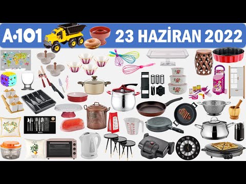 A101 23 Haziran 2022 Aktüel Ürünler Kataloğu | Çeyizlik Ürünler & Mutfak Gereçleri |Beklenen Katalog