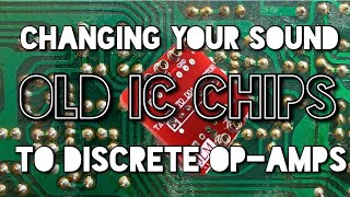 REPLACING CHIPS WITH DISCRETE OP-AMPS (IN THE JAPANEVE) JLM Audio 2520/990 Adaptor