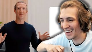 xQc Reacts to Everything Facebook revealed about the Metaverse in 11 minutes