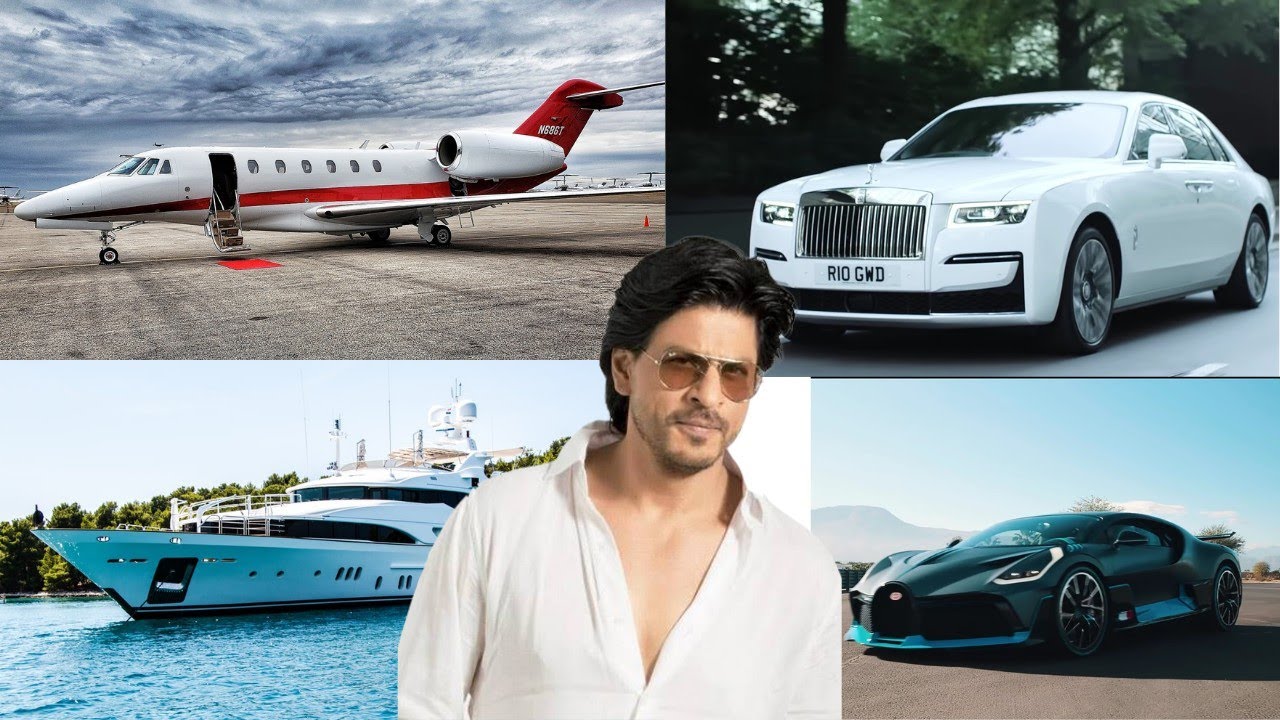 Shahrukh Khan New Car Collection 2022, Private Jet, Vanity Van YouTube