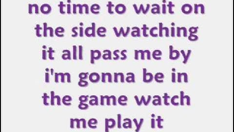 KeKe Palmer-Its my turn now with lyrics!