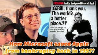 How Microsoft saved Apple from bankruptcy back in 1997! The secrets behind this deal unveiled!