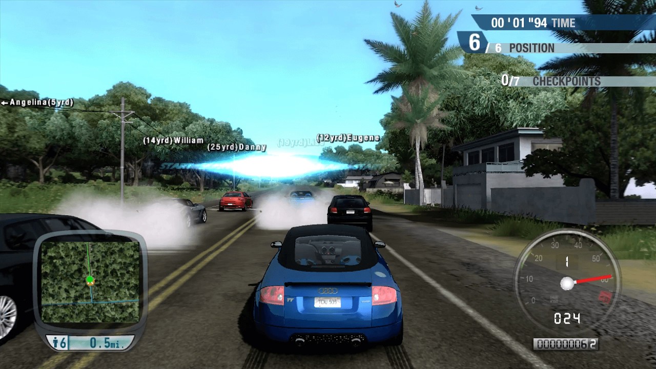 Test Drive Unlimited Gameplay (Xbox 360) No Commentary