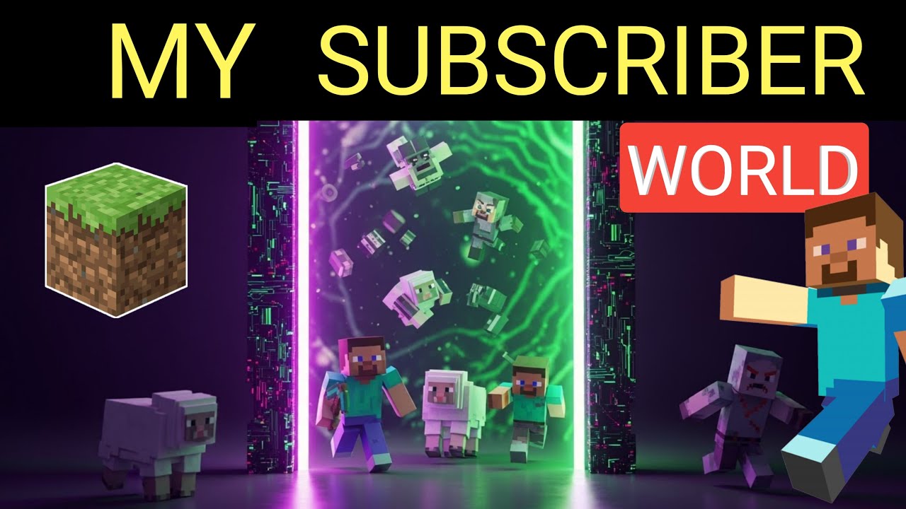 My Subscriber Minecraft World EP - 2 | START GURU Live Stream - YouTube