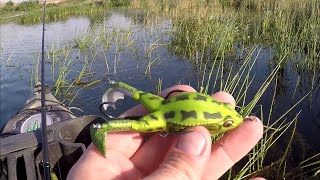 Double Propeller Frog Soft Bait 