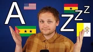 ASMR | A to Z Country Name Quiz Challenge