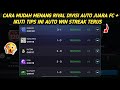 CARA MUDAH KE JUARA FC BINTANG 50+ DI RIVAL DIVISI SERANGAN VERSUS, 1 LAWAN 1, MODE MANGER